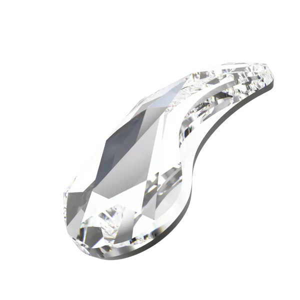 Swarovski Hotfix Flat Back Crystals Paisley X (2364) Crystal - Bluestreak Crystals