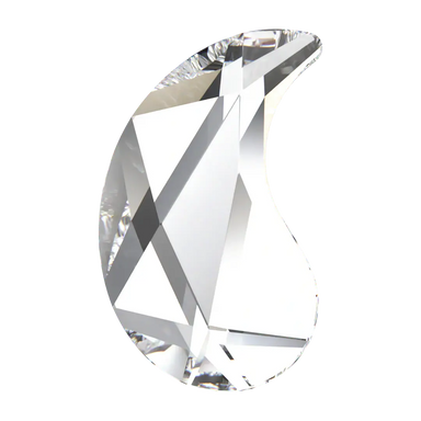 Swarovski Hotfix Flat Back Crystals Paisley X (2364) Crystal - Bluestreak Crystals