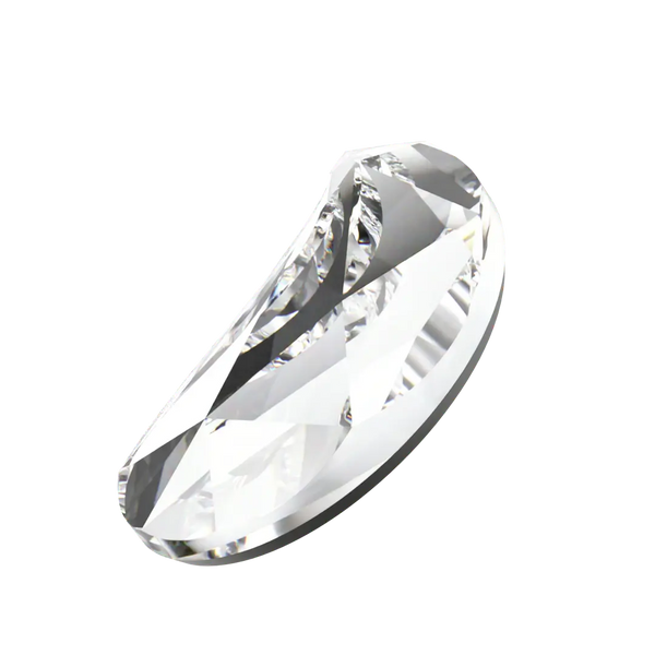 Swarovski Hotfix Flat Back Crystals Paisley Y (2365) Crystal - Bluestreak Crystals