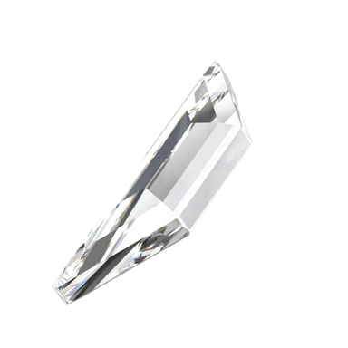 Swarovski Hotfix Flat Back Crystals Trapeze (2772) Crystal - Bluestreak Crystals