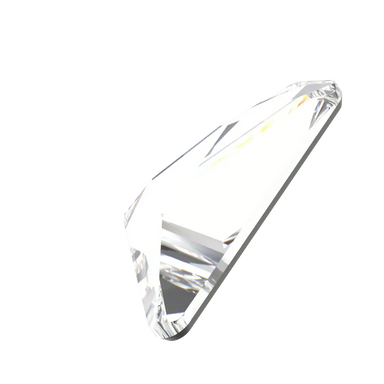 Swarovski Hotfix Flat Back Crystals Triangle Alpha (2738) Crystal - Bluestreak Crystals