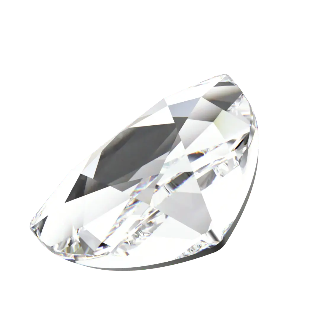 Swarovski Hotfix Flat Back Crystals Trilliant (2472) Crystal - Bluestreak Crystals