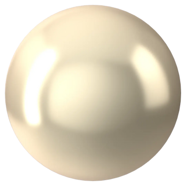 Swarovski Pearls Cabochon (5817) Crystal Cream - Bluestreak Crystals