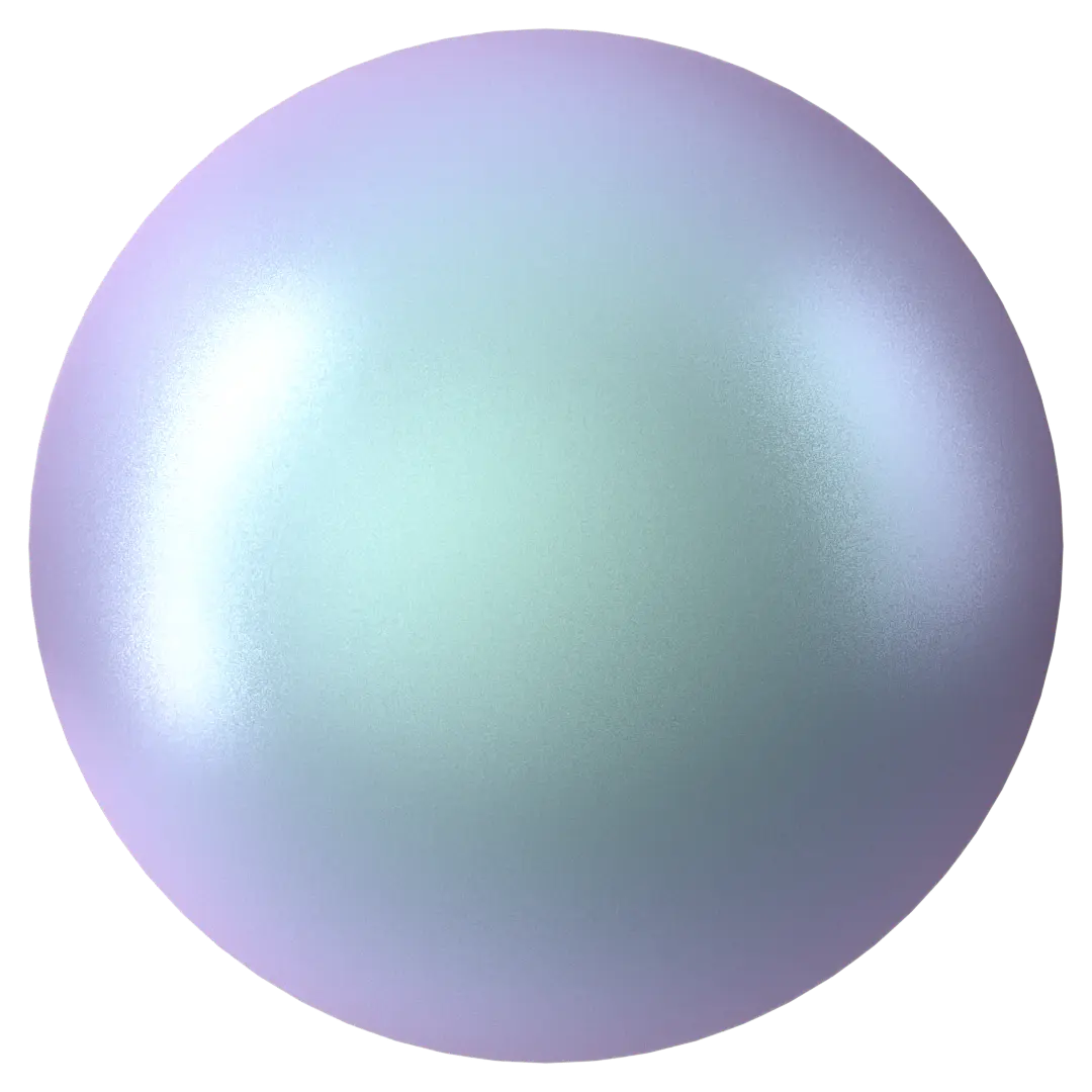 Swarovski Pearls Cabochon (5817) Crystal Iridescent Light Blue - Bluestreak Crystals