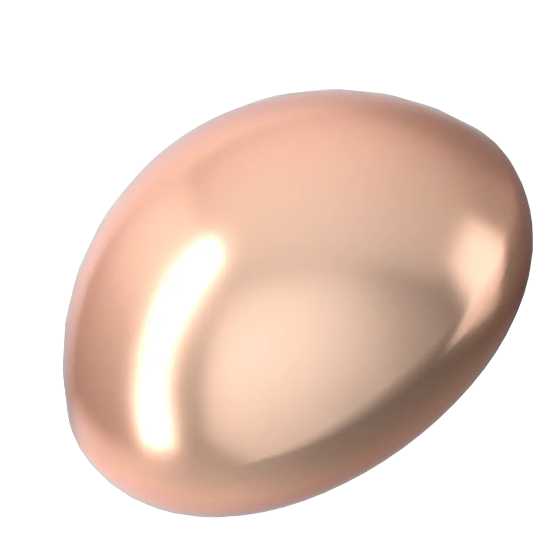 Swarovski Pearls Cabochon (5817) Crystal Rose Gold - Bluestreak Crystals