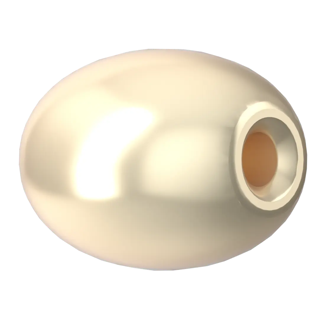 Swarovski Pearls Rice (5824) Crystal Cream - Bluestreak Crystals