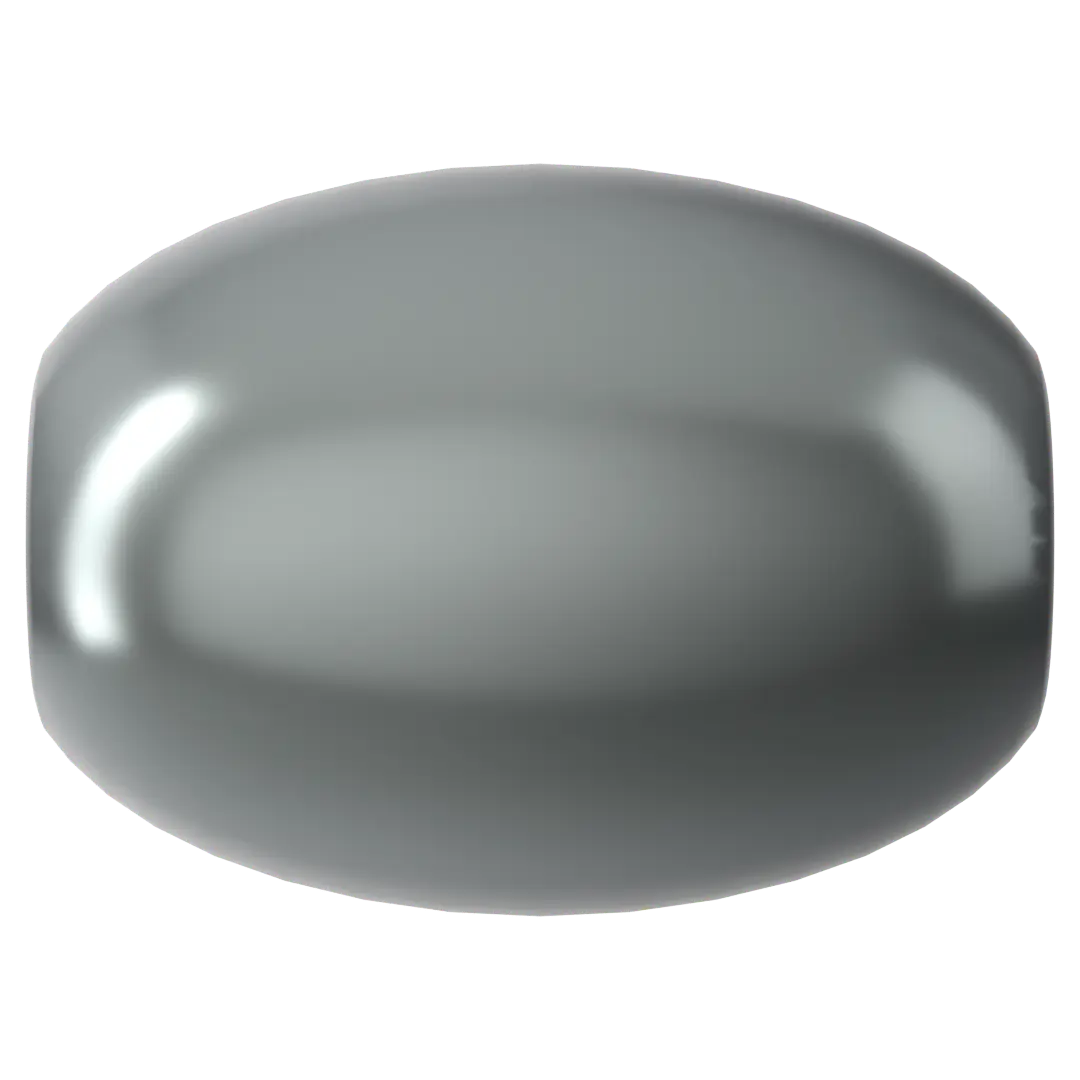Swarovski Pearls Rice (5824) Crystal Dark Grey - Bluestreak Crystals