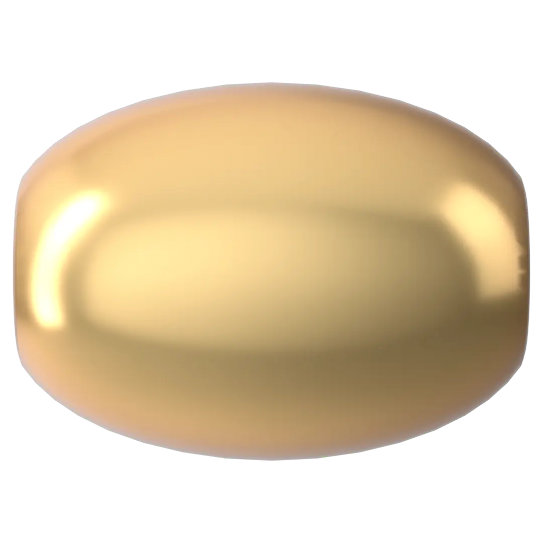 Swarovski Pearls Rice (5824) Crystal Gold - Bluestreak Crystals