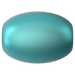 Swarovski Pearls Rice (5824) Crystal Iridescent Dark Turquoise - Bluestreak Crystals
