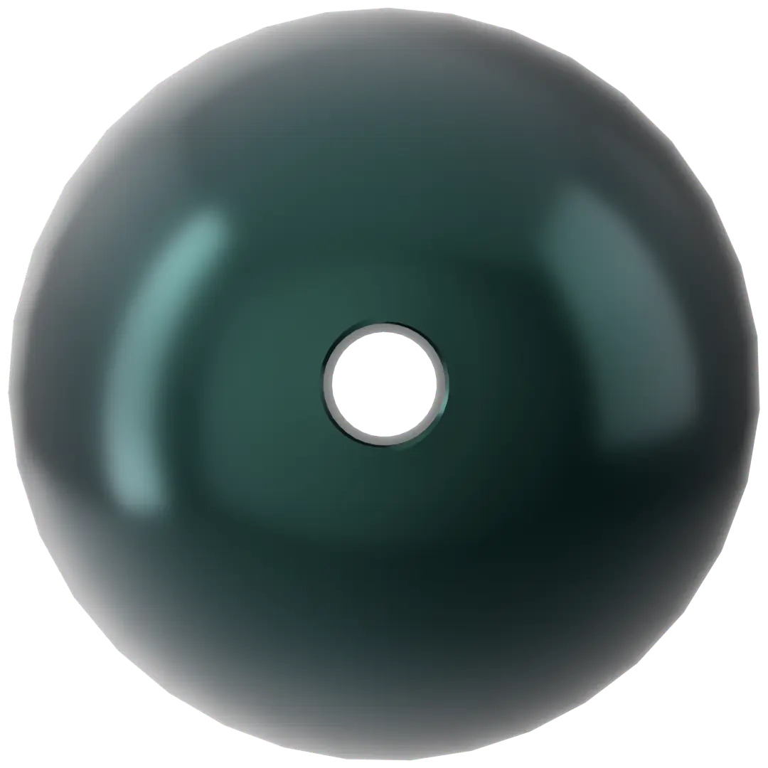 Swarovski Pearls Round (5810) Crystal Black - Bluestreak Crystals