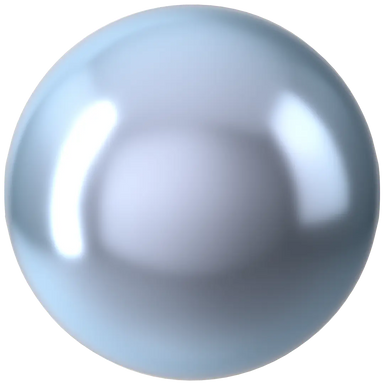 Swarovski Pearls Round (5810) Crystal Light Blue - Bluestreak Crystals