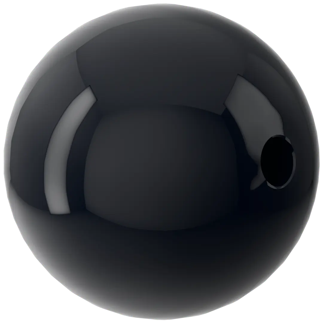 Swarovski Pearls Round (5810) Crystal Mystic Black - Bluestreak Crystals