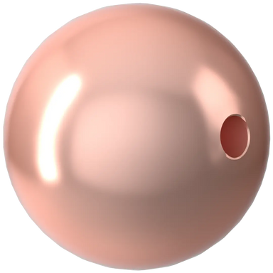 Swarovski Pearls Round (5810) Crystal Peach - Bluestreak Crystals