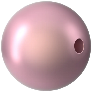 Swarovski Pearls Round (5810) Crystal Powder Rose - Bluestreak Crystals