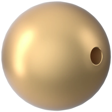 Swarovski Pearls Round (5810) Crystal Vintage Gold - Bluestreak Crystals