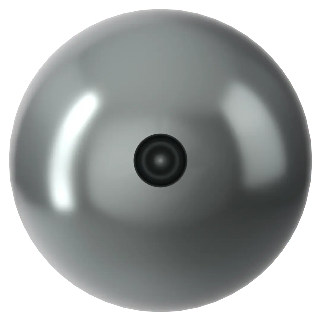 Swarovski Pearls Round Half Drilled (5818) Crystal Dark Grey - Bluestreak Crystals