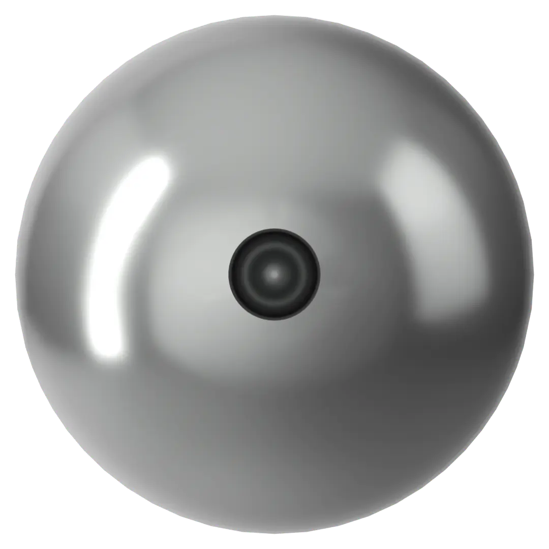 Swarovski Pearls Round Half Drilled (5818) Crystal Grey - Bluestreak Crystals