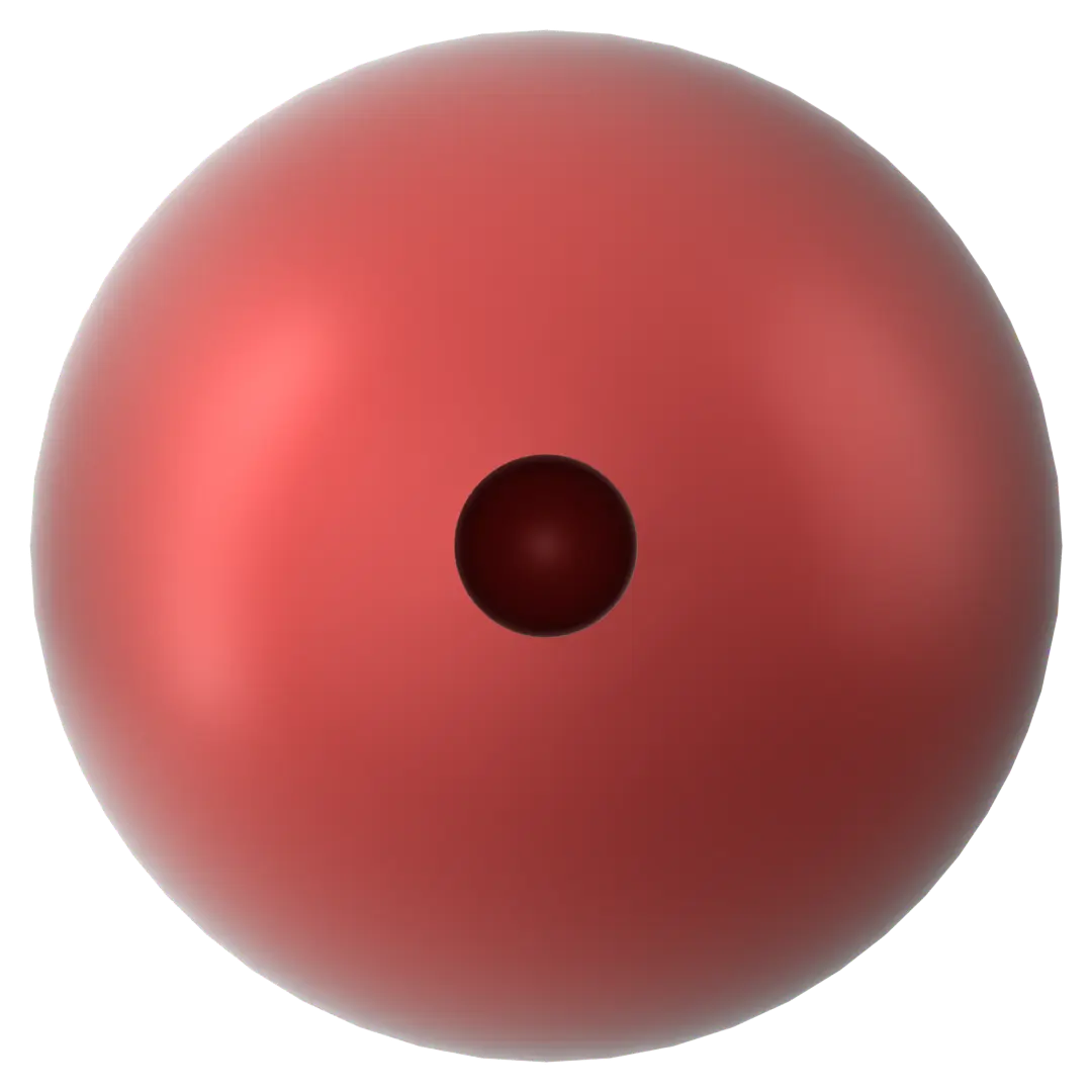 Swarovski Pearls Round Half Drilled (5818) Crystal Iridescent Rouge - Bluestreak Crystals