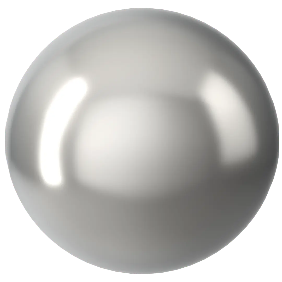 Swarovski Pearls Round Half Drilled (5818) Crystal Light Grey - Bluestreak Crystals