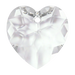 Swarovski Pendants Classic Heart (6215) Crystal - Bluestreak Crystals
