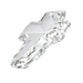 Swarovski Pendants Cross (6864) Crystal - Bluestreak Crystals