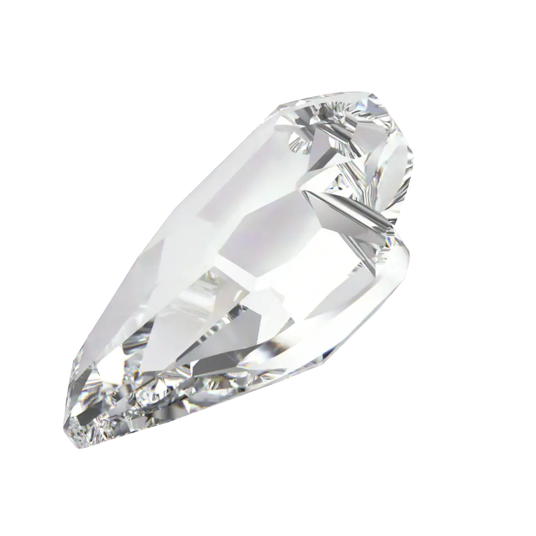 Swarovski Pendants Devoted 2 U Heart (6261) Crystal - Bluestreak Crystals