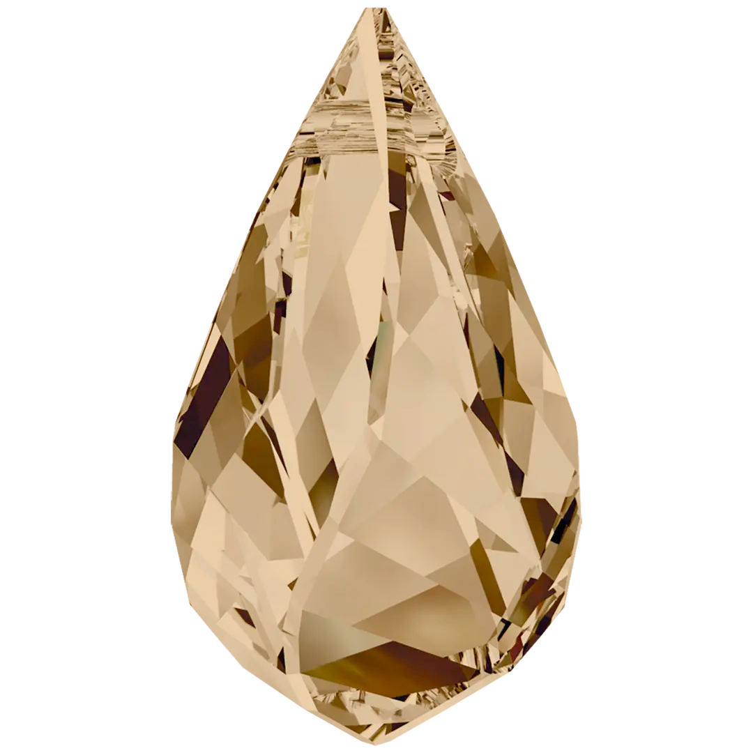 Swarovski Pendants Helix (6020) Crystal Golden Shadow - Bluestreak Crystals