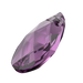 Swarovski Pendants Peardrop (6106) Amethyst - Bluestreak Crystals