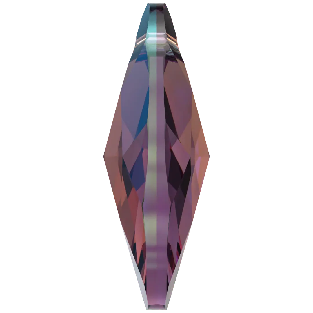 Swarovski Pendants Peardrop (6106) Amethyst Shimmer - Bluestreak Crystals