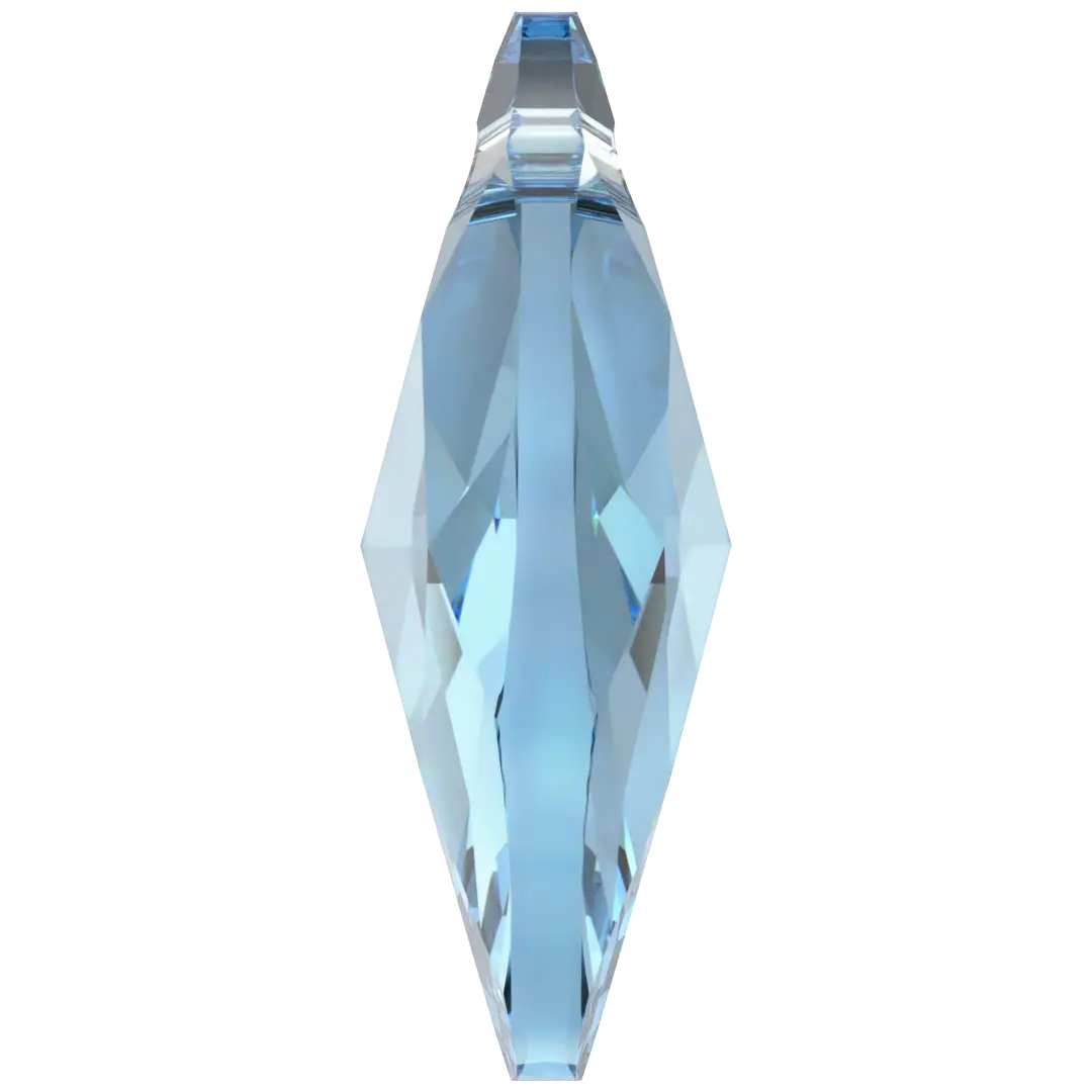 Swarovski Pendants Peardrop (6106) Aquamarine - Bluestreak Crystals