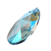 Swarovski Pendants Peardrop (6106) Aquamarine Shimmer - Bluestreak Crystals