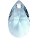 Swarovski Pendants Peardrop (6106) Aquamarine - Bluestreak Crystals