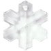 Swarovski Pendants Snowflake (6704) Crystal - Bluestreak Crystals