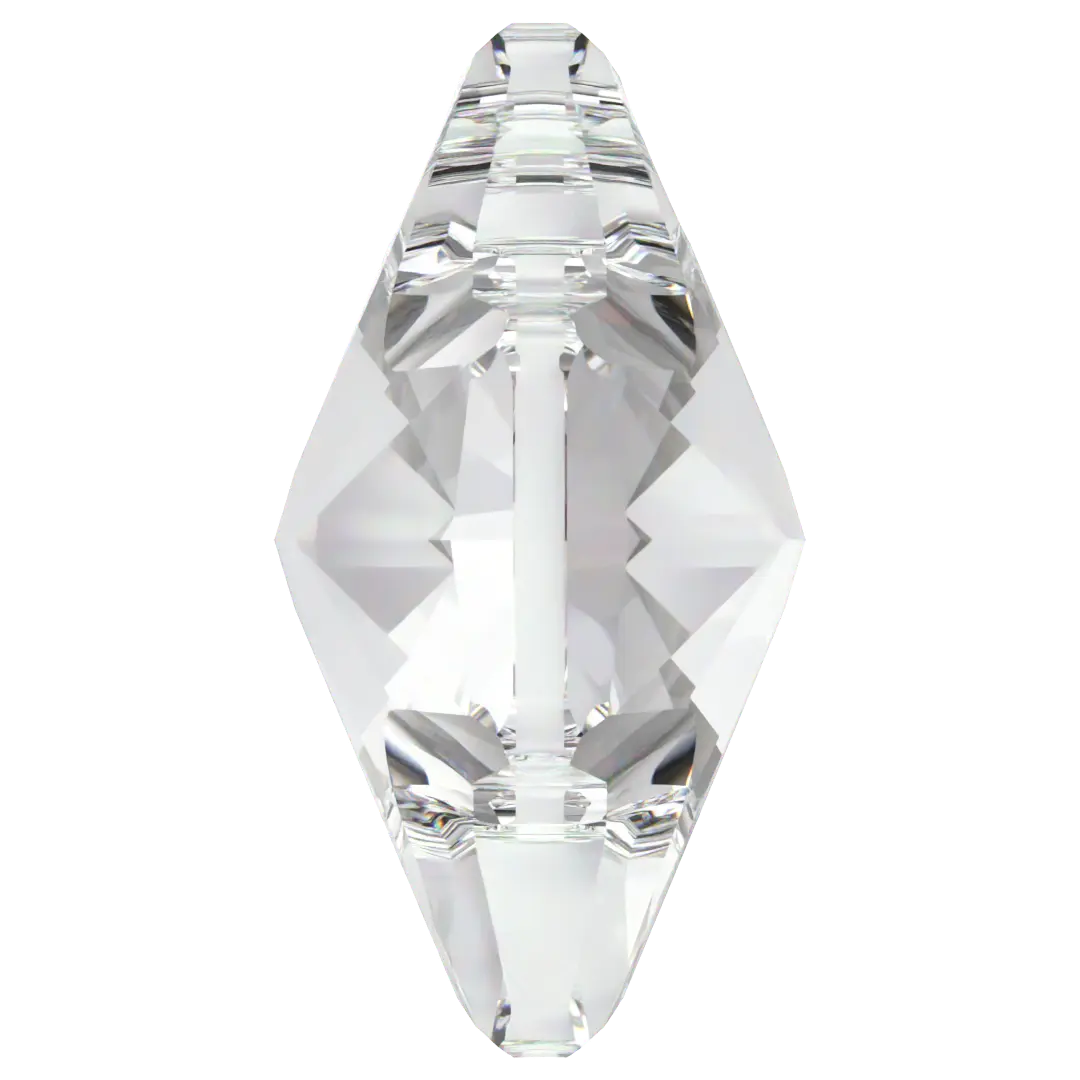 Swarovski Pendants Square Cross (6866) Crystal - Bluestreak Crystals