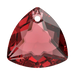 Swarovski Pendants Trilliant Cut (6434) Scarlet - Bluestreak Crystals