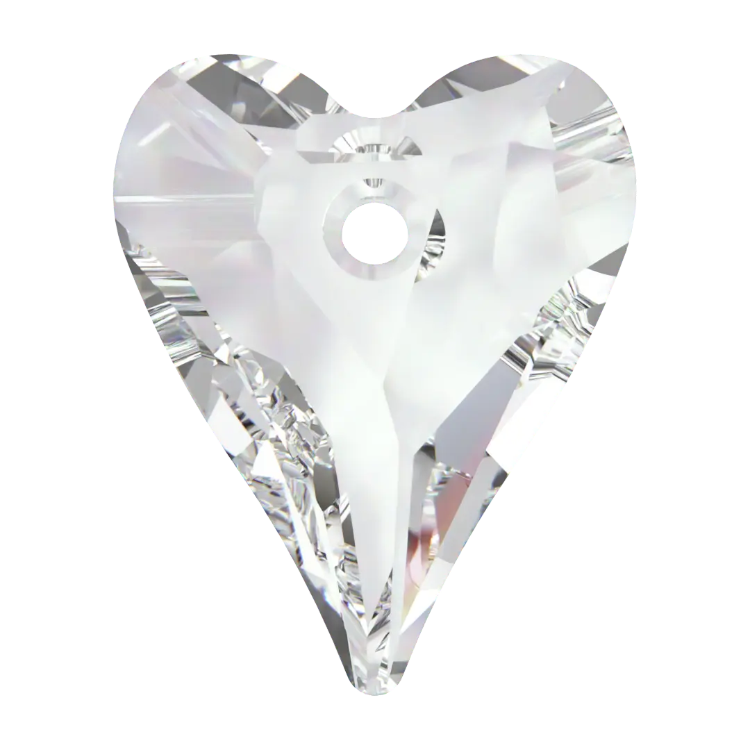 Swarovski Pendants Wild Heart (6240) Crystal - Bluestreak Crystals