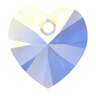 Swarovski Pendants Xilion Heart (6228) Crystal AB - Bluestreak Crystals