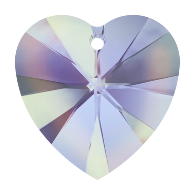 Swarovski Pendants Xilion Heart (6228) Crystal Vitrail Light - Bluestreak Crystals