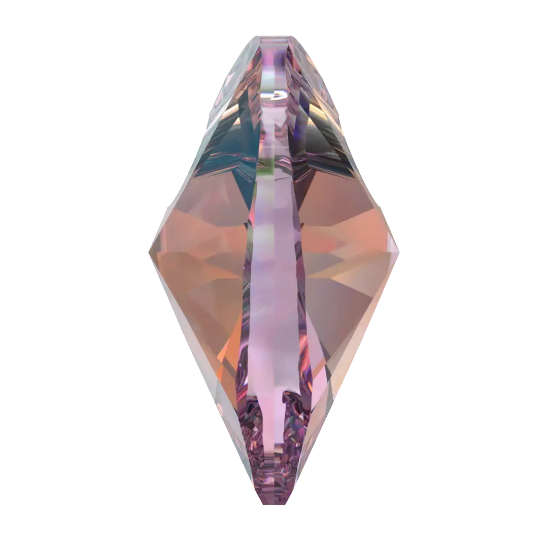 Swarovski Pendants Xilion Heart (6228) Light Amethyst Shimmer - Bluestreak Crystals