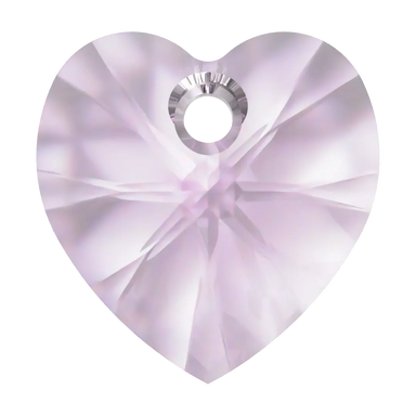 Swarovski Pendants Xilion Heart (6228) Light Amethyst - Bluestreak Crystals