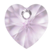 Swarovski Pendants Xilion Heart (6228) Light Amethyst - Bluestreak Crystals