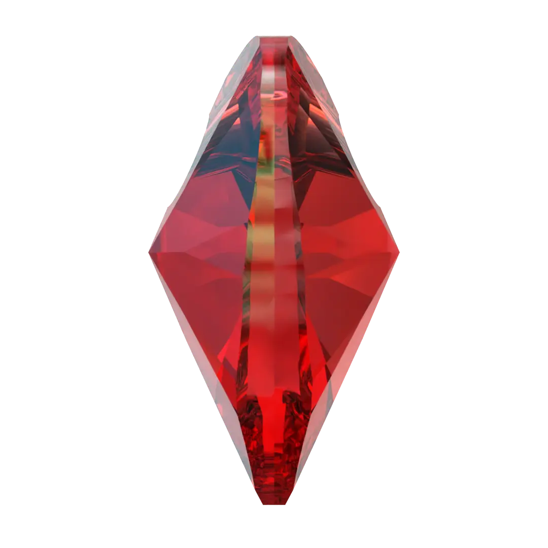 Swarovski Pendants Xilion Heart (6228) Light Siam Shimmer - Bluestreak Crystals