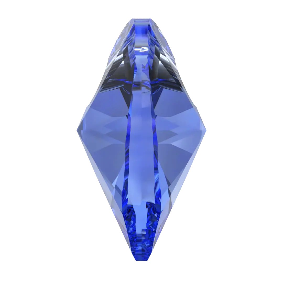 Swarovski Pendants Xilion Heart (6228) Sapphire - Bluestreak Crystals