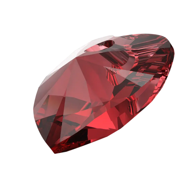 Swarovski Pendants Xilion Heart (6228) Scarlet - Bluestreak Crystals