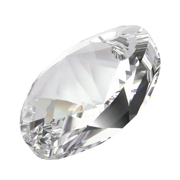Swarovski Pendants Xilion Oval (6028) Crystal - Bluestreak Crystals