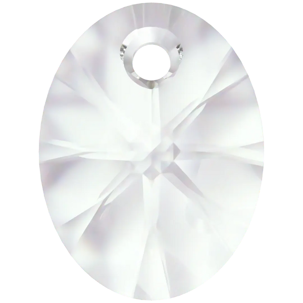 Swarovski Pendants Xilion Oval (6028) Crystal - Bluestreak Crystals