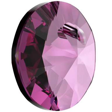 Serinity Pendants Round Cut (6428) Dark Rose - Bluestreak Crystals