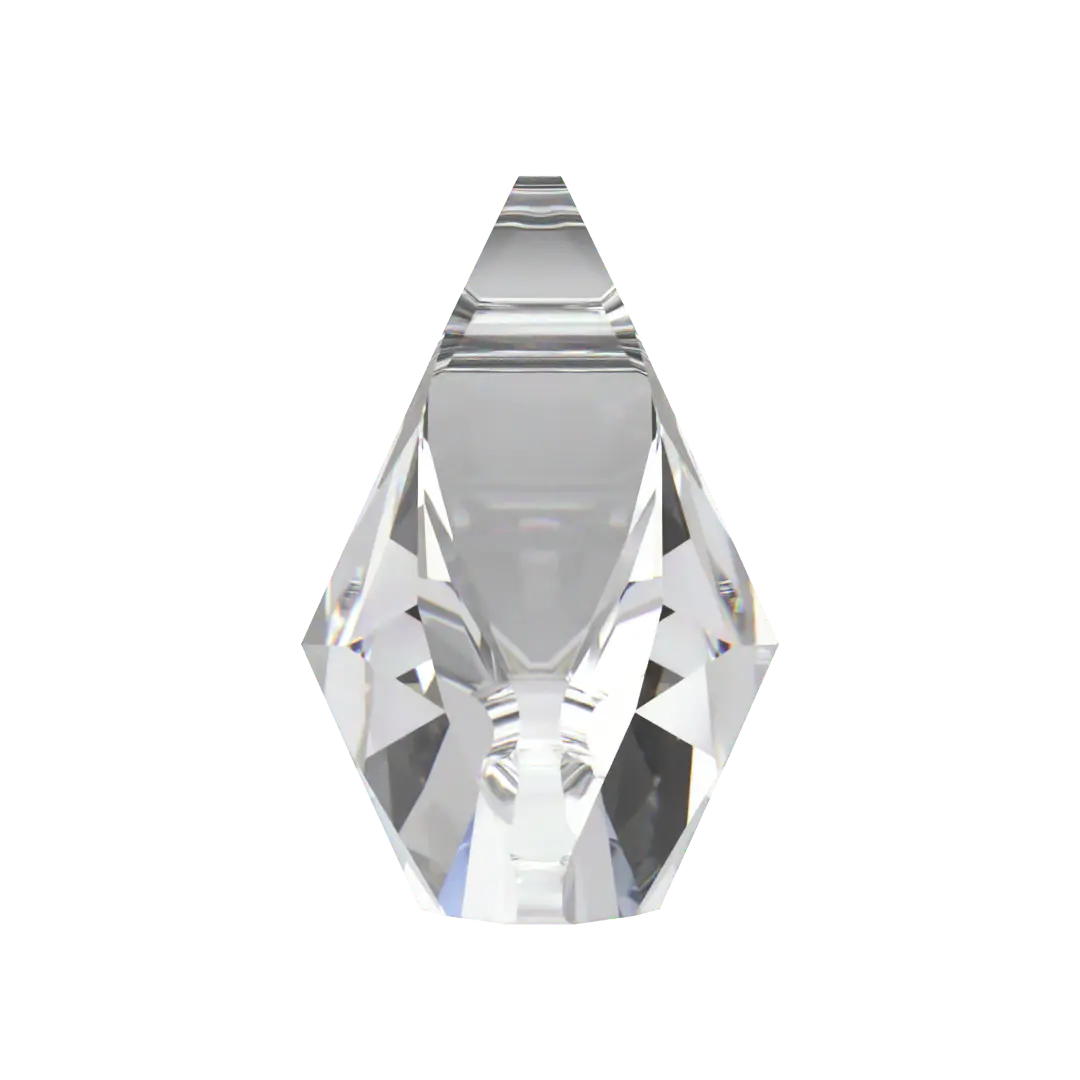Swarovski Pendants Xilion Triangle (6628) Crystal - Bluestreak Crystals