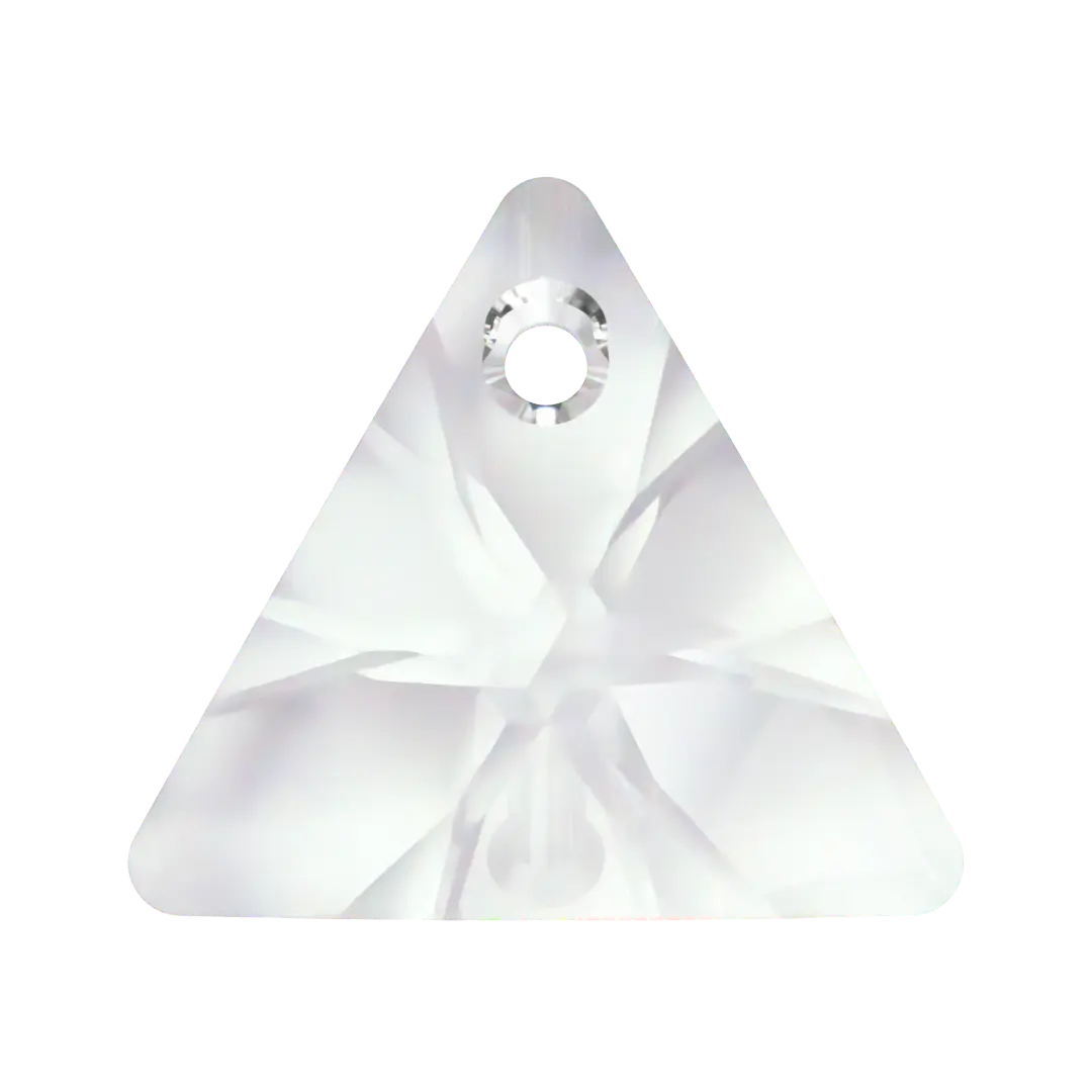 Swarovski Pendants Xilion Triangle (6628) Crystal - Bluestreak Crystals