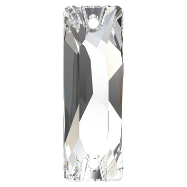 Swarovski Sew On Crystals Cosmic Baguette (3255) Crystal - Bluestreak Crystals